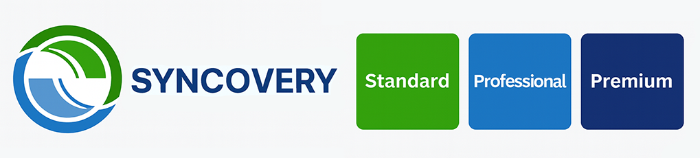 Der Syncovery Funktionsumfang variiert je nach Edition